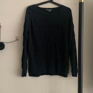 SOLD - Vince. | linen striped sweater